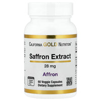 Azafrán affron, 60 cápsulas, 28 mg por cápsula