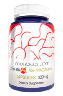 180 Cápsulas de Ashwagandha KSM-66 - Nootropics Depot