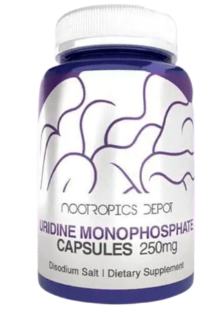 60 Cápsulas con 250mg de Uridina Monophosphate- Nootropics Depot