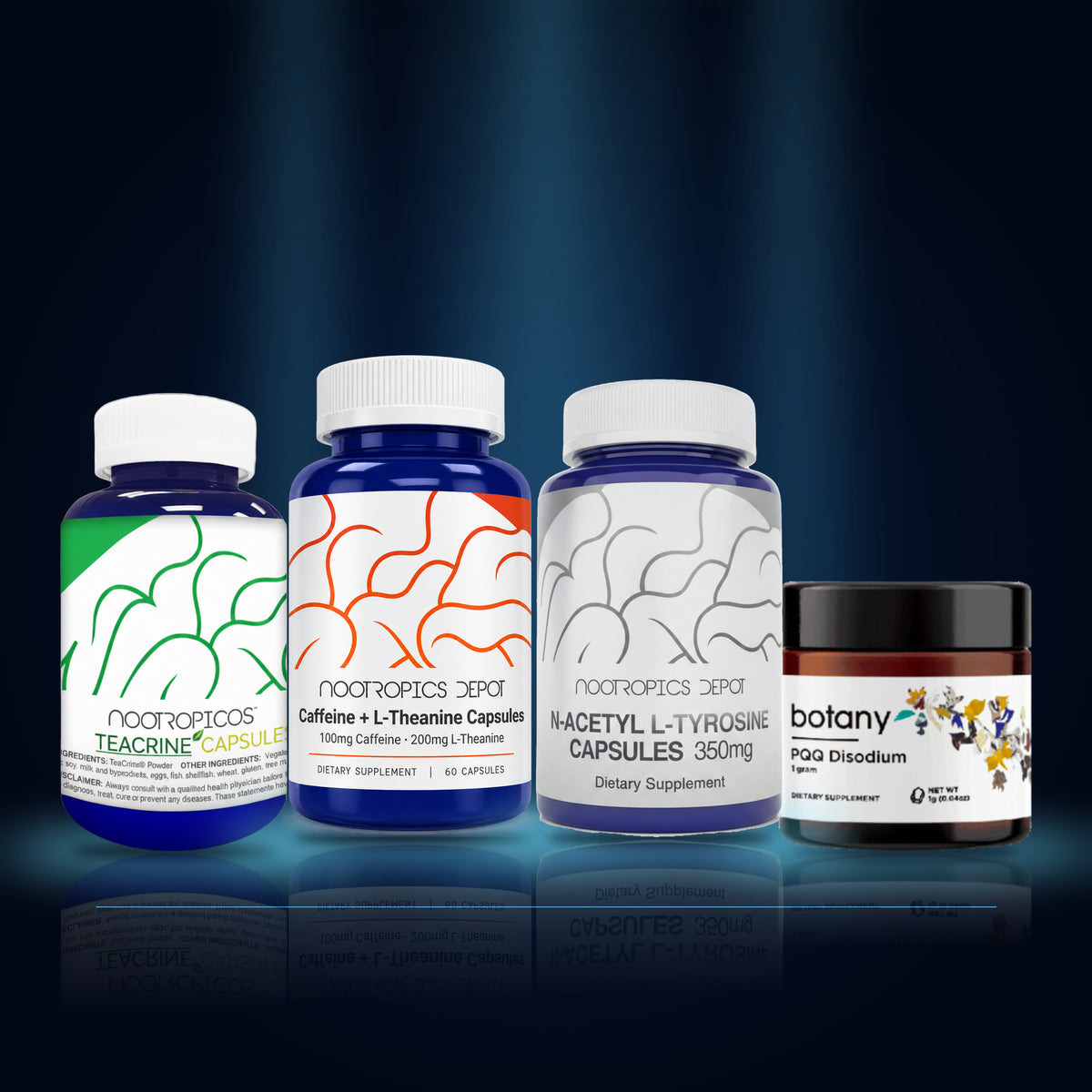 Deep Work · Set de 4 productos – Nootrópicos México