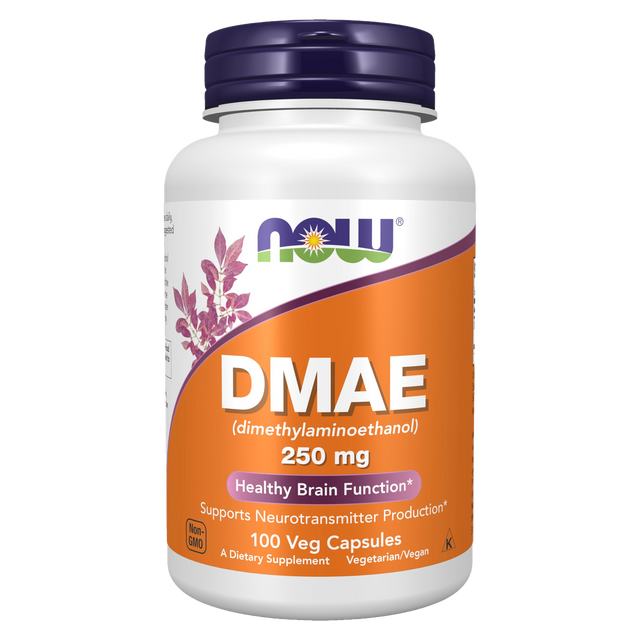 DMAE (bitartrato), 100 cápsulas, 250 mg por cápsula
