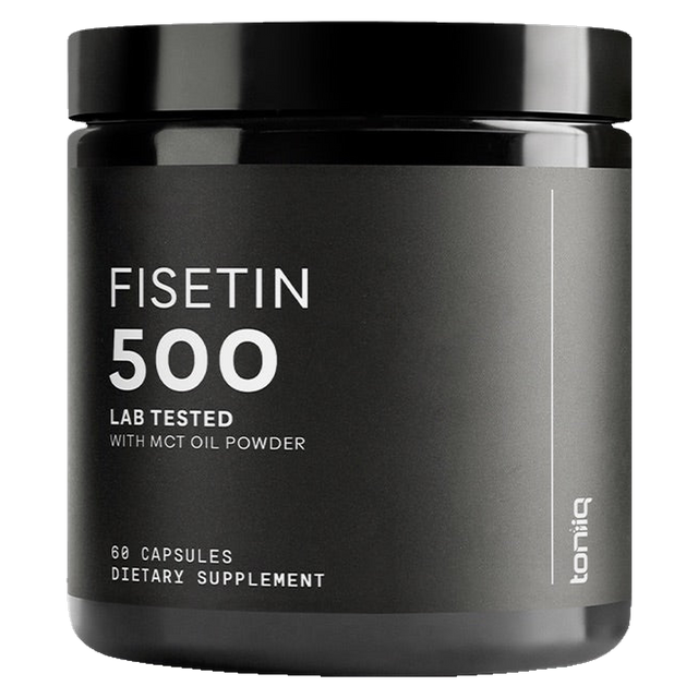 Fisetina, 60 cápsulas, 500 mg por cápsula