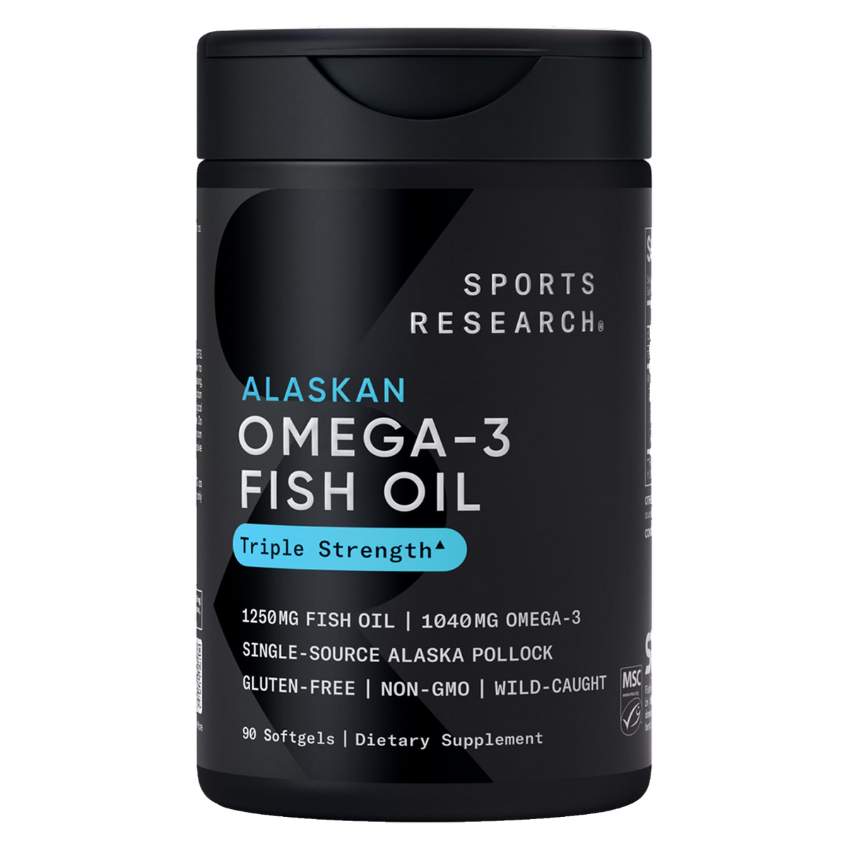 Omega-3 EPA/DHA triple concentración, 90 cápsulas blandas