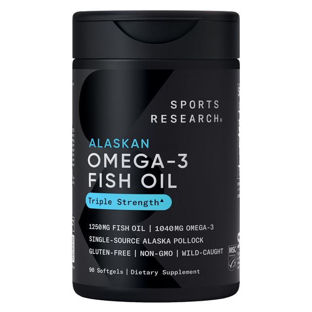 Omega-3 EPA/DHA triple concentración, 90 cápsulas blandas