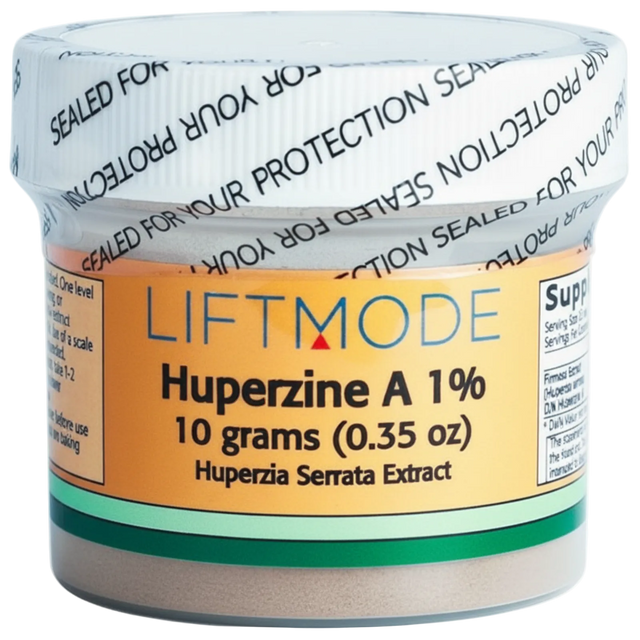 Huperzina A 1% en polvo, 10 g, con medidor