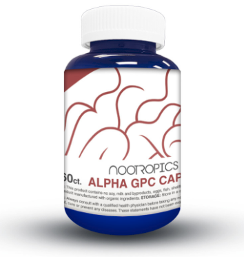 60 Cápsulas con 150mg de Alfa Gpc - Nootropics Depot