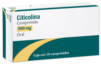 10 Píldoras con 500mg de Citicolina - Zydus Pharma