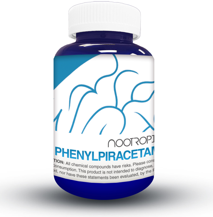 Cápsulas con 100mg de Phenylpiracetam Nootropics Depot - Nootrópicos México