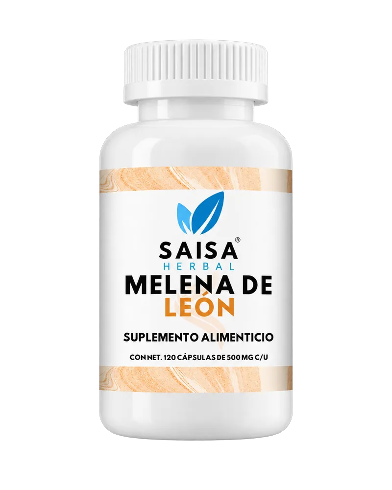 Melena de León 500mg – Saisa Herbal® | 120 Cápsulas