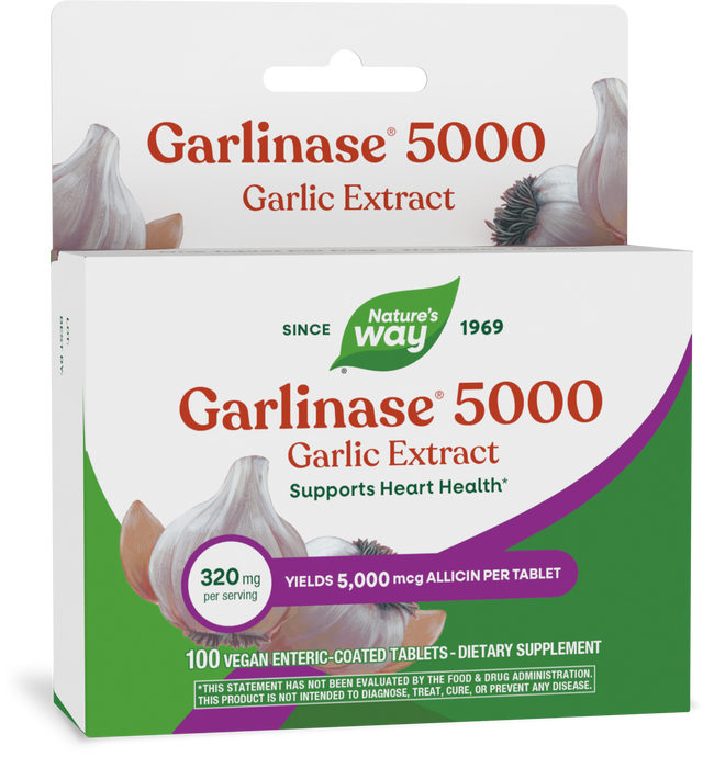 Garlinase 5000, extracto de ajo 320 mg, 100 tabletas – Nature's Way