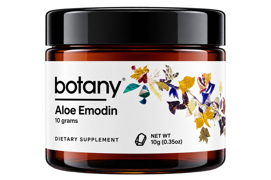 Aloe Emodin en Polvo 10g  | Botany