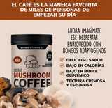 Cafe Soluble Con Hongos | Adaptógenos (Melena De Leon, Gonoderma, Maitake Y Shitake )