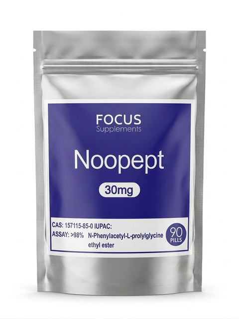 90 Píldoras con 30mg de Noopept - Focus Supplements