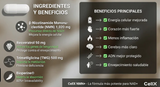 NMN - 60 Cápsulas con 1000mg β-Nicotinamida Mononucleótido + Resveratrol + TMG + Bioperine®  por CELX