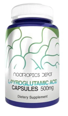 L-Pyroglutamic Acid 120 Cápsulas 500mg | Nootropics Depot