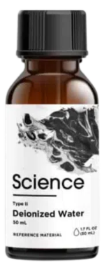 Agua Desionizada 50mL | Science