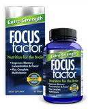 Focus Factor Extra Strength · 60 Tabletas · Nutrición para el Cerebro