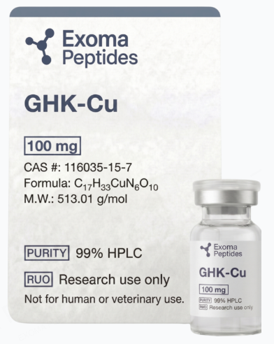 GHK-Cu 100Mg – Exoma Peptides