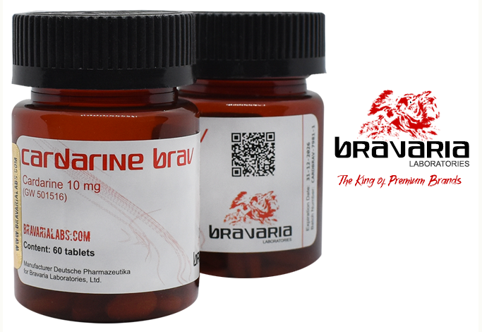 Cardarine GW501516 10mg 60 tabletas – Bravaria Labs