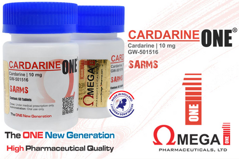 Cardarine ONE GW-501516 10mg – Omega Pharmaceuticals