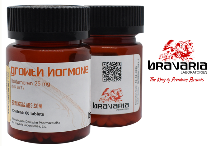 Growth Hormone Ibutamoren MK-677 25mg – Bravaria Laboratories