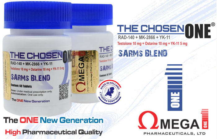 The Chosen ONE SARMs Blend RAD-140 MK-2866 YK-11 – Omega Pharmaceuticals