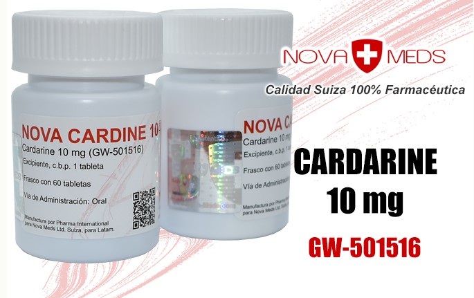Nova Cardine 10 Cardarine GW-501516 10mg – Nova Meds
