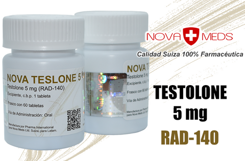 Nova Teslone 5 Testolone RAD-140 5mg – Nova Meds