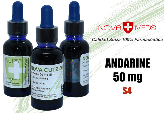 Nova Cutz 50 Andarine S4 50mg – Nova Meds (Gotas)