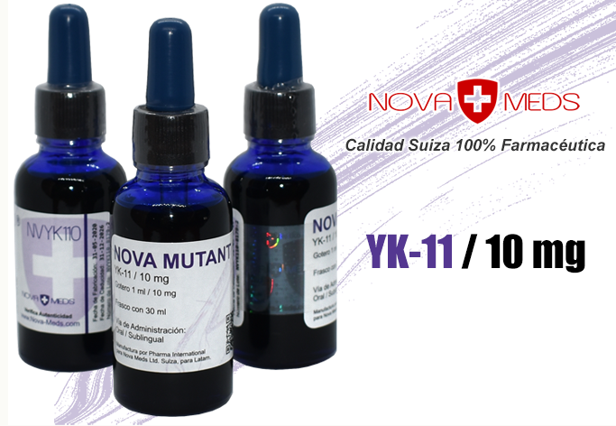Nova Mutant 10 YK-11 10mg – Nova Meds (Gotas)