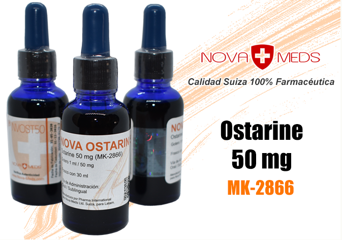 Nova Ostarin 50 Ostarine MK-2866 50mg – Nova Meds (Gotas)