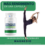 100 Cápsulas de Citrato de Magnesio 500mg - Naima