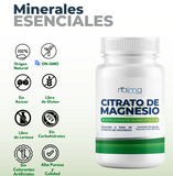 100 Cápsulas de Citrato de Magnesio 500mg - Naima