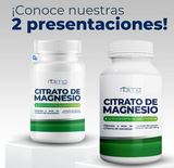 100 Cápsulas de Citrato de Magnesio 500mg - Naima