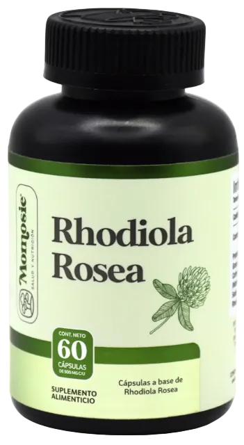 60 Cápsulas con 500mg de Rhodiola Rosea - Momosie