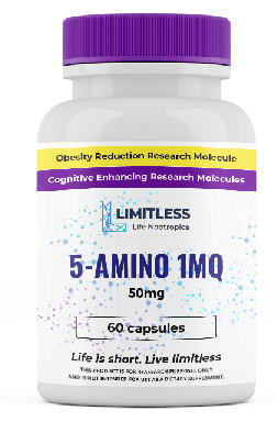5-AMINO 1MQ 50mg | 60 Cápsulas – Limitless Life Nootropics