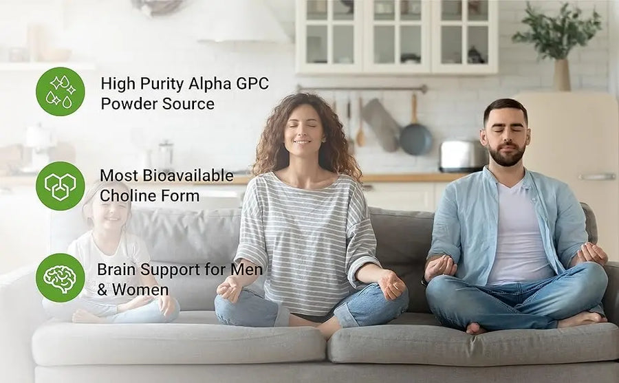 Alpha-GPC, 240 cápsulas, 600 mg por porción