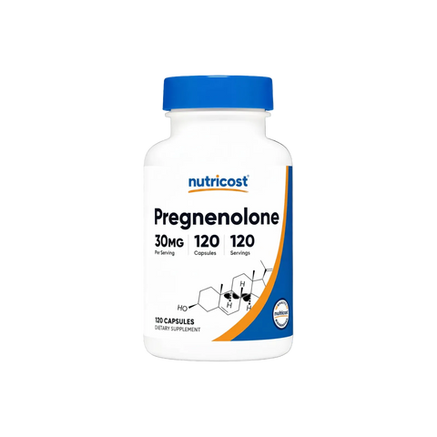 Pregnenolone 30mg 120 Capsules – Nutricost