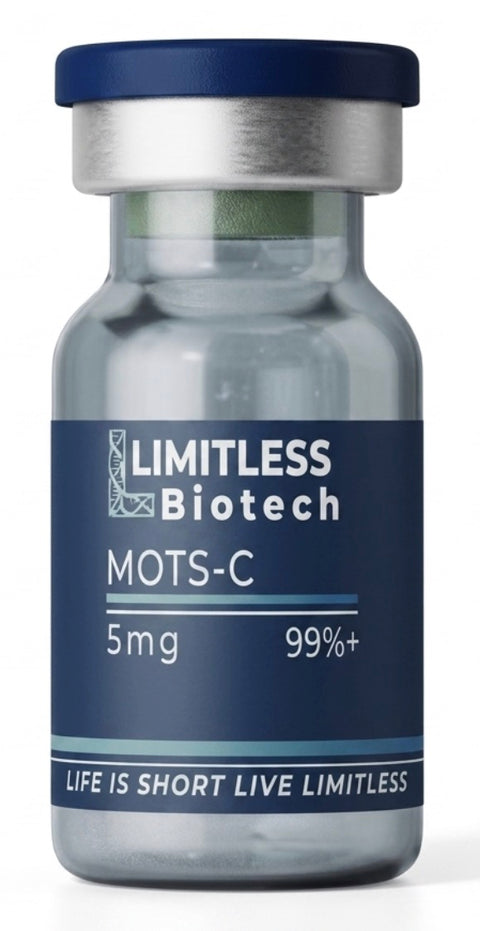MOTS-c Vial 5mg | Péptido Mitocondrial para Longevidad y Metabolismo – Science