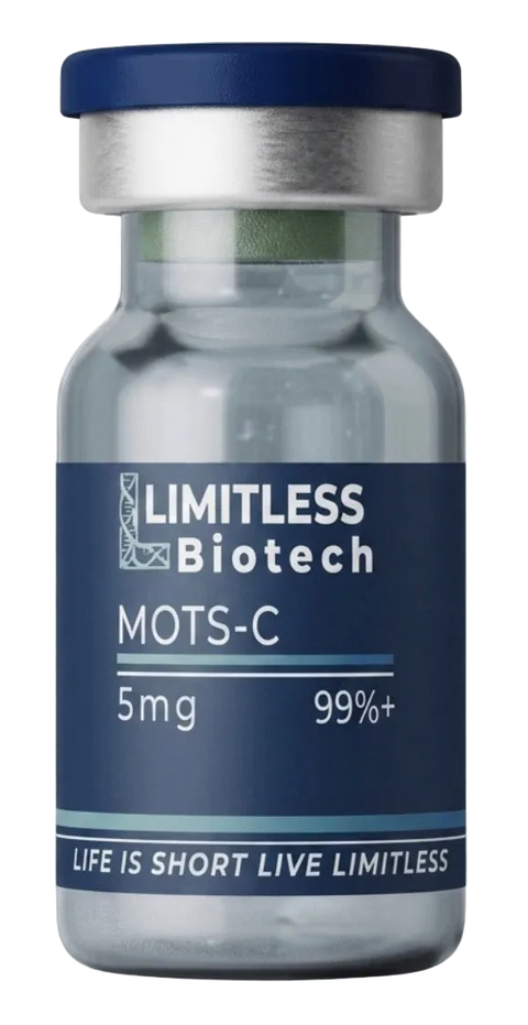 MOTS-c Vial 5mg | Péptido Mitocondrial para Longevidad y Metabolismo – Science