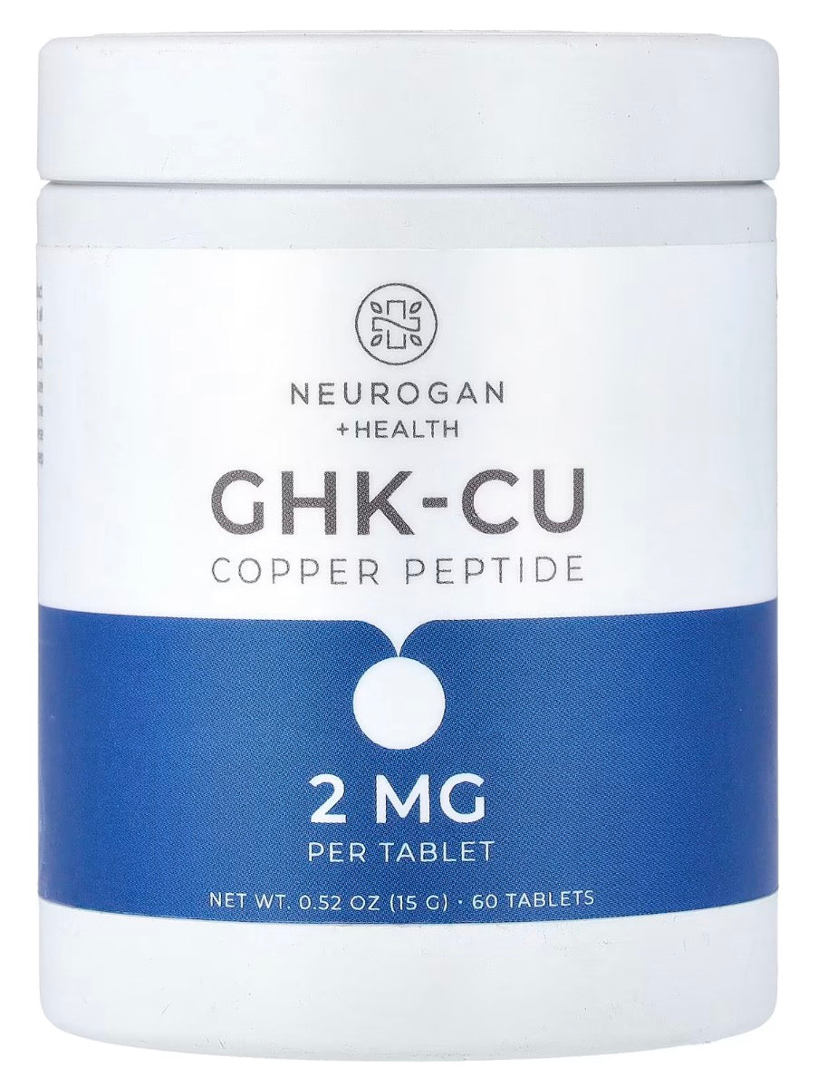GHK-Cu Copper Peptide 2mg – Neurogan +Health | 60 Tablets