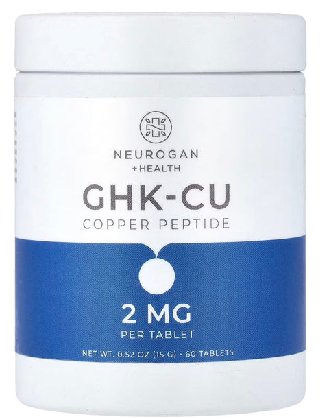 GHK-Cu Copper Peptide 2mg – Neurogan +Health | 60 Tablets