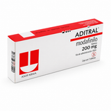 Aditral - Tabletas de 200mg de MODAFINILO