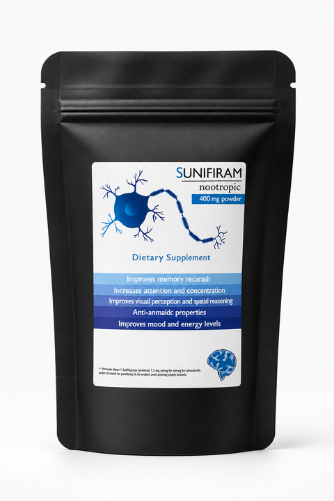 400mg en polvo de Sunifiram - Incluye Scoop dosificador.