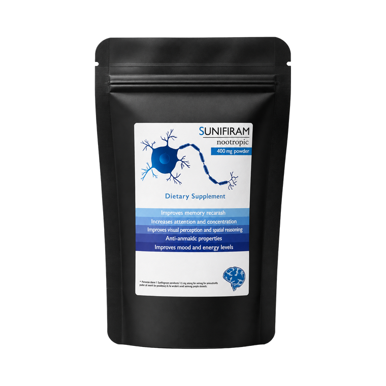 400mg en polvo de Sunifiram - Incluye Scoop dosificador.