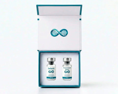 Selank 10mg + Bacteriostatic Water 3mL – Research Kit | ≥99% Purity Neopeptidos