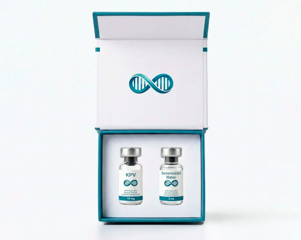 KPV 10mg + Bacteriostatic Water 3mL – Research Kit | ≥99% Purity Neopeptidos