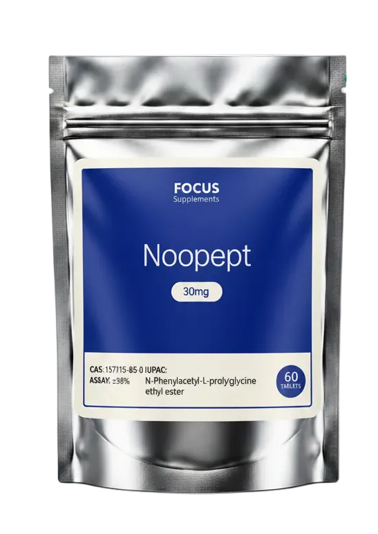 60 Píldoras con 30mg de Noopept - Focus Supplements