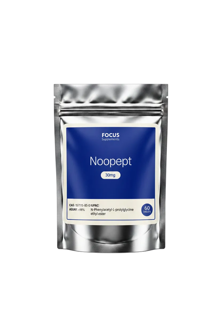 60 Píldoras con 30mg de Noopept - Focus Supplements