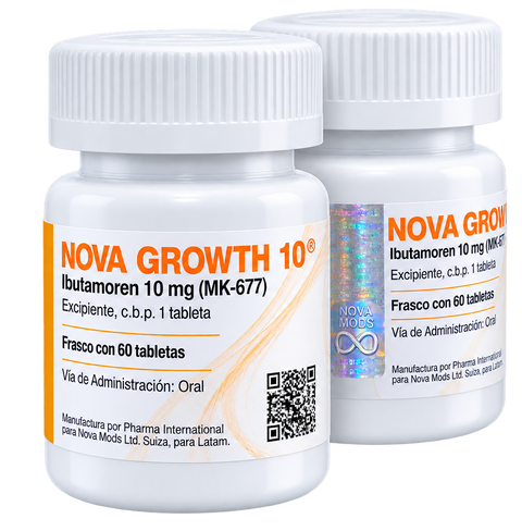 Nova Growth 10 Ibutamoren MK-677 10mg – Nova Meds